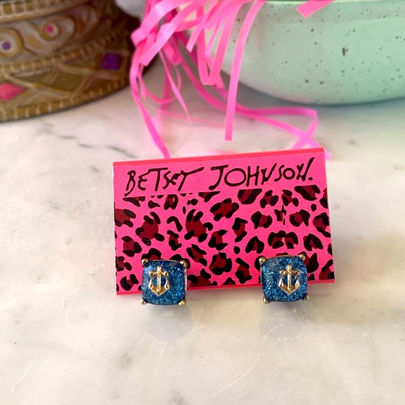 Betsey Johnson Nautical spring Earrings - Picture 1 of 4